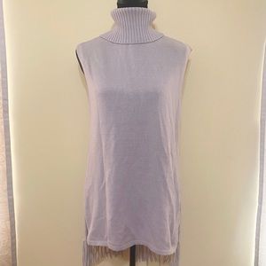 BCBGeneration sweater vest with fringe size xs/s